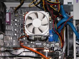 Close-up of CPU & XP-90 Cooler
