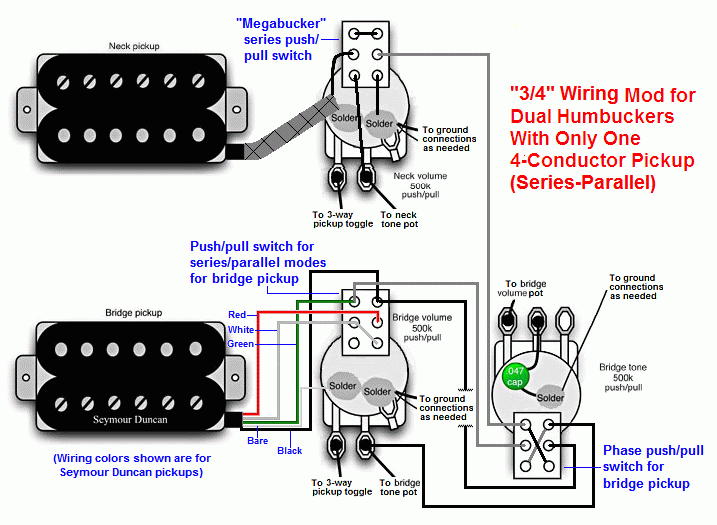 Wiring Mod Series Parallel Version  C B